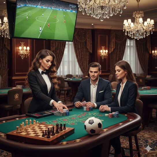先锋棋牌竞技场景